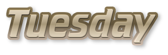 :Tuesday