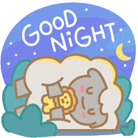 Tired Good Night GIF by Holler Studios